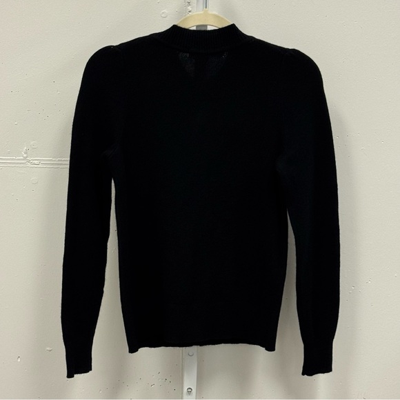 NWT Boden Fenella Embellished Wool Blend Button Down Cardigan Black XS - Picture 3 of 12